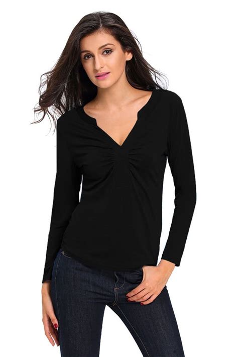 black shirt sexy|Women's Black Tops .